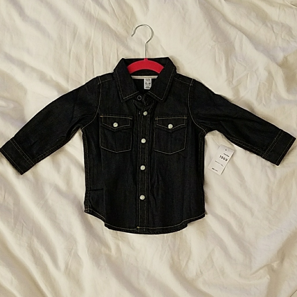 Baby Gap western denim shirt